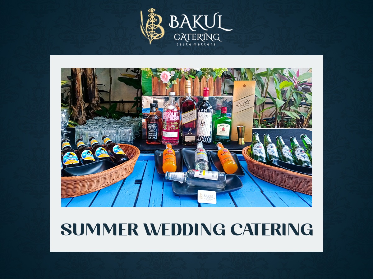 Summer Wedding Catering: How to Keep Your Guests Cool & Happy in April