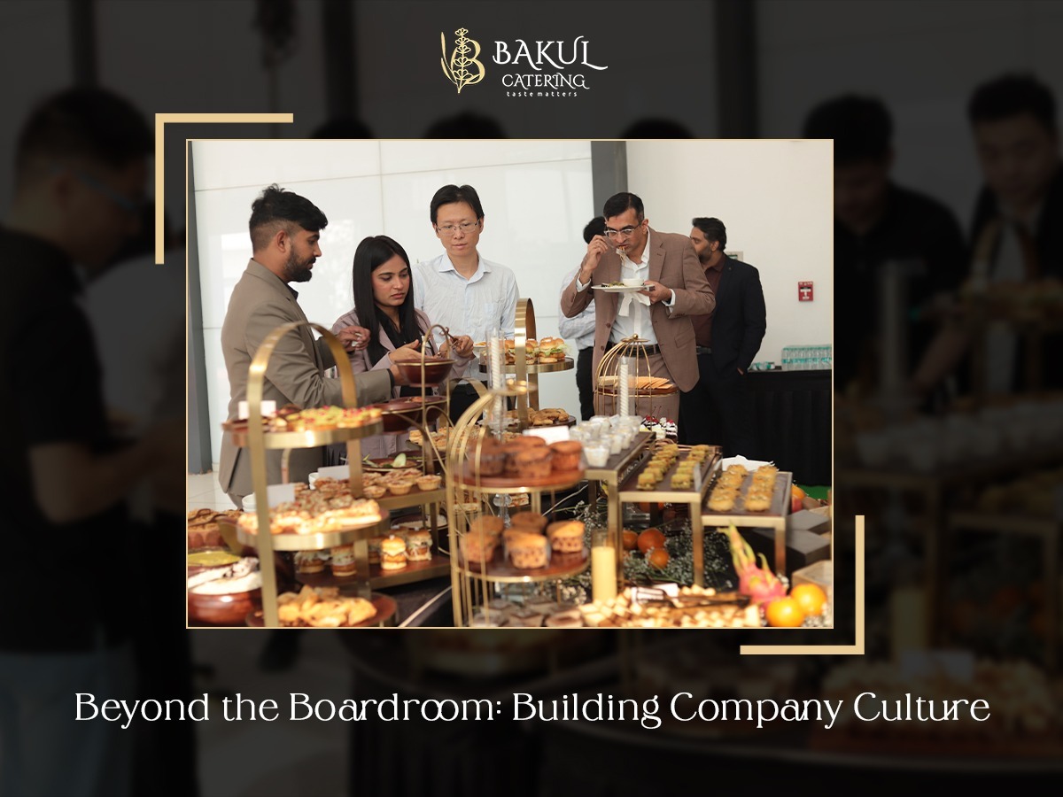 Beyond the Boardroom: Building Company Culture Through Specialized Corporate Catering